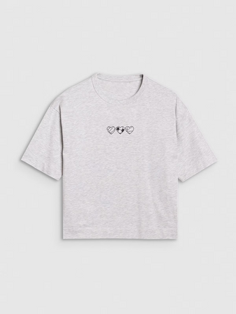 T-shirt damski oversize z nadrukiem 4F 4FRSS25TTSHF2873-27M