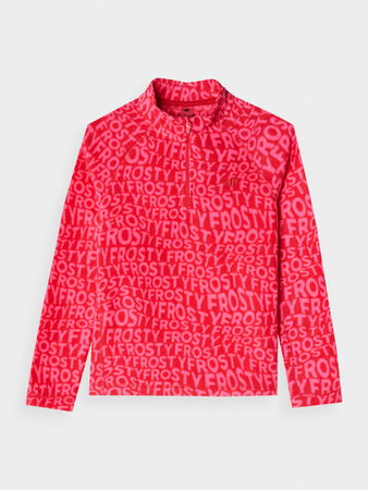 Bielizna termoaktywna polarowa (góra) dziewczęca 4F Junior 4FJWAW24UFLEF051-62A