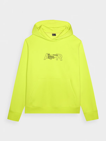 Bluza dresowa nierozpinana z kapturem męska 4F 4FRAW24TSWSM1816-45S