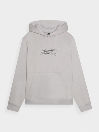 Bluza dresowa nierozpinana z kapturem męska 4F 4FRAW24TSWSM1816-25S