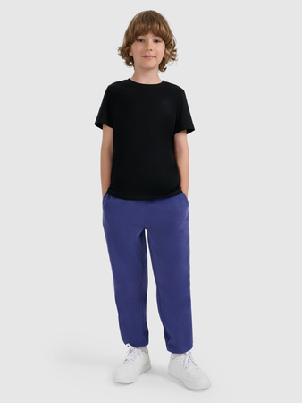 T-shirt regular gładki chłopięcy 4F 4FJRMM00TTSHM3254-20S