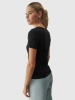 T-shirt damski gładki 4F 4FWAW24TTSHF1649-20S