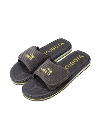 Klapki na rzep sztruksowe męskie Kubota KUBKRZ-AW23-02-28