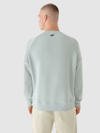 Bluza dresowa nierozpinana bez kaptura męska 4F 4FWAW24TSWSM1255-25S