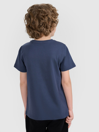 T-shirt regular gładki (ZESTAW 2 szt.) dziecięcy 4F 4FJRAW25TTSHU3157-91S