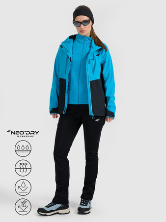 Kurtka trekkingowa membrana 10000 damska 4F 4FWAW25TTJAF1011-33S