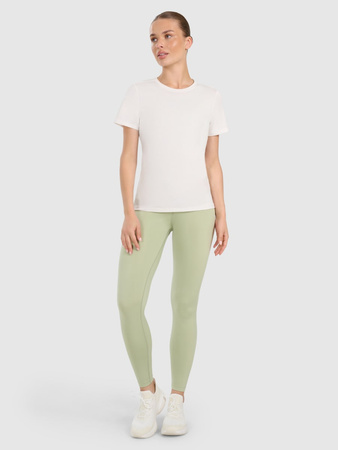 Koszulka treningowa regular szybkoschnąca damska 4F 4FWAW25TFTSF1516-12S