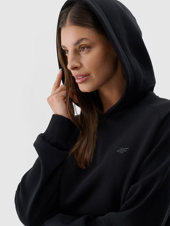 Bluza dresowa nierozpinana z kapturem damska 4F 4FWMM00TSWSF1764-20S