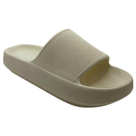 Klapki damskie piankowe na plażę COASTIQ EMWUFSLIF001-20