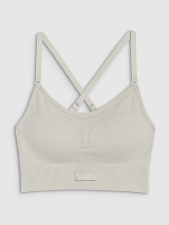 Biustonosz treningowy z niskim wsparciem 4F 4FRSS25USBAF199-83S