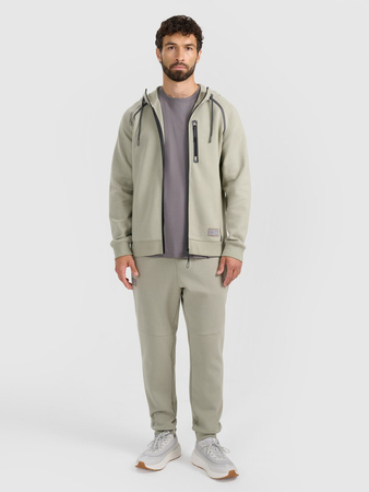 Bluza dresowa rozpinana z kapturem męska 4F 4FRAW25TSWSM2456-47S