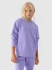 Bluza dresowa nierozpinana z kapturem dziewczęca 4F Junior 4FJWMM00TSWSF1316-32S