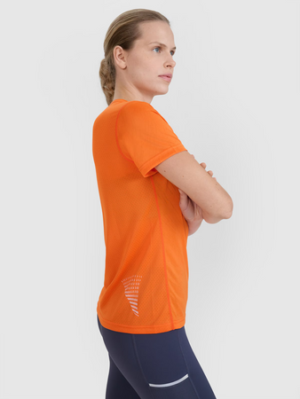 Koszulka do biegania regular damska 4F 4FWSS25TFTSF1265-70S