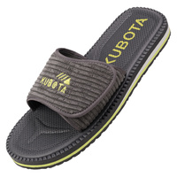 Klapki na rzep sztruksowe męskie Kubota KUBKRZ-AW23-02-28
