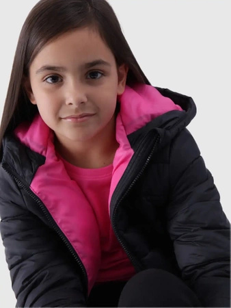 Kurtka puchowa z wypełnieniem syntetycznym dziewczęca 4F 4FJWAW24TDJAF449-20S