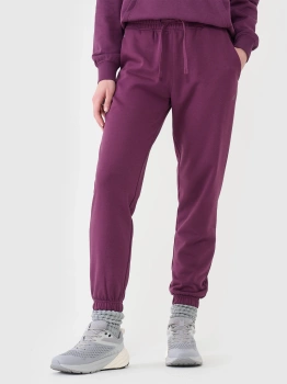 Spodnie dresowe joggery damskie 4F 4FWSS25TTROF0993-50S