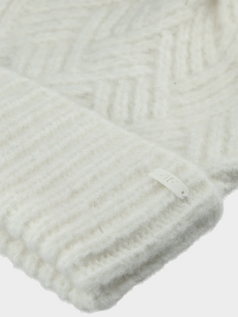 Czapka zimowa z pomponem dziewczęca 4F 4FJWAW24ACAPF419-12S