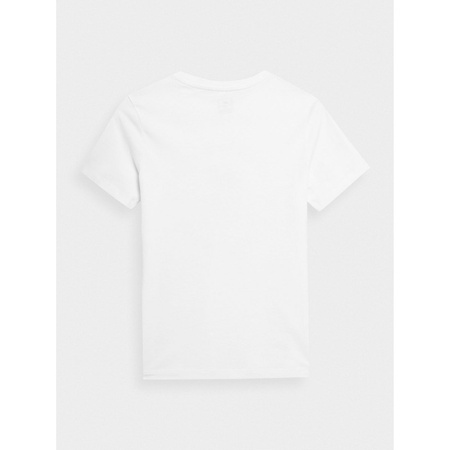 T-shirt z nadrukiem chłopięcy 4F Junior