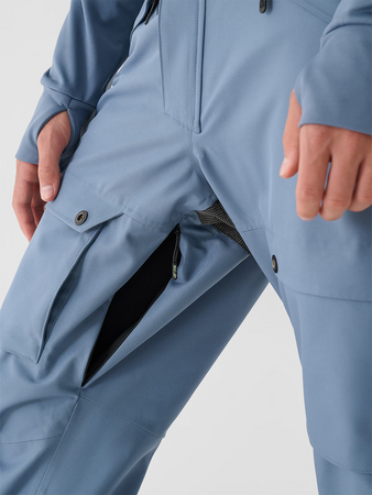 Spodnie snowboardowe membrana 10000 męskie 4F 4FWAW24TFTRM619-32S