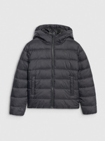 Kurtka puchowa z wypełnieniem syntetycznym dziecięca uniseks 4F 4FJRAW25TDJAU0804-20S