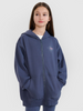 Bluza dresowa rozpinana z kapturem dziewczęca 4F 4FJWSS25TSWSF1482-22S