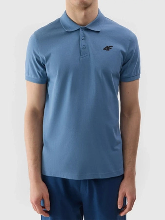 Koszulka polo gładka męska 4F
