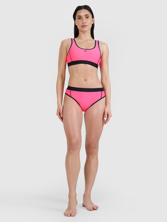 Dół od bikini figi ze średnim stanem damskie 4F 4FWSS25UBKBF078-55N