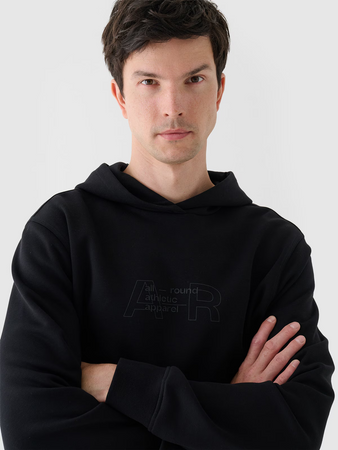 Bluza dresowa nierozpinana z kapturem męska 4F 4FRAW24TSWSM1816-20S