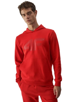 Bluza dresowa nierozpinana z kapturem męska 4F 4FWMM00TSWSM1464-70S