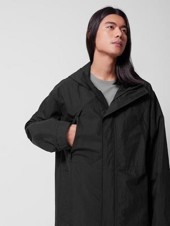 Parka przejściowa z kapturem męska Outhorn OTHWSS24TJACM205-20S