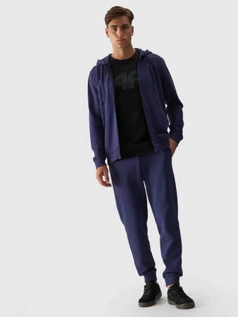 Bluza dresowa rozpinana z kapturem męska 4F 4FWMM00TSWSM1466-31S