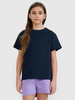 T-shirt gładki dziewczęcy 4F 4FJWMM00TTSHF2332-31S