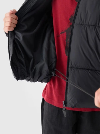 Kurtka puchowa chłopięca zimowa 4F 4FJWAW24TDJAM463-20S