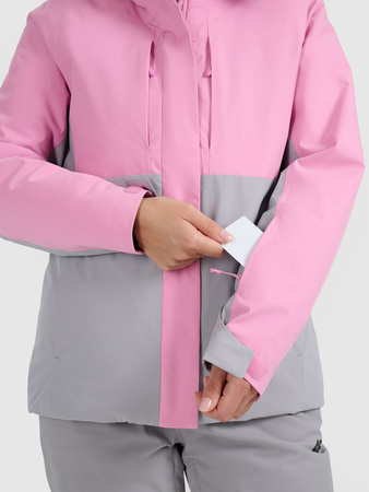 Kurtka narciarska membrana 8000 damska 4F 4FWAW25TTJAF0805-56S