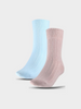 Skarpetki casual za kostkę (2-pack) damskie 4F 4FWSS25USOCF375-94S