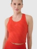 Crop top treningowy szybkoschnący damski 4F 4FWSS25TFSLF413-62S