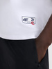 T-shirt oversize z nadrukiem męski 4F 4FRAW25TTSHM3257-10S