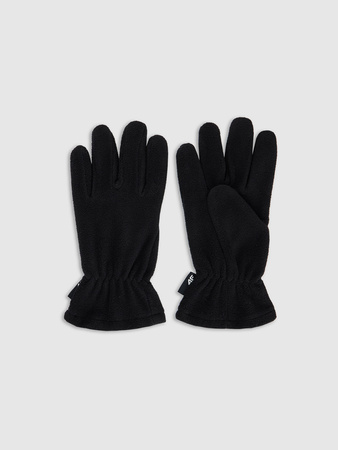 Rękawiczki polarowe zimowe dziecięce 4F 4FJWAW25AGLOU156-20S