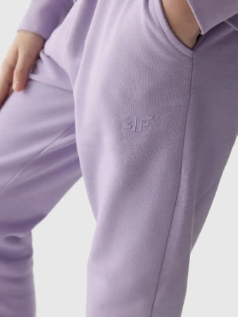 Spodnie dresowe joggery dziewczęce 4F Junior