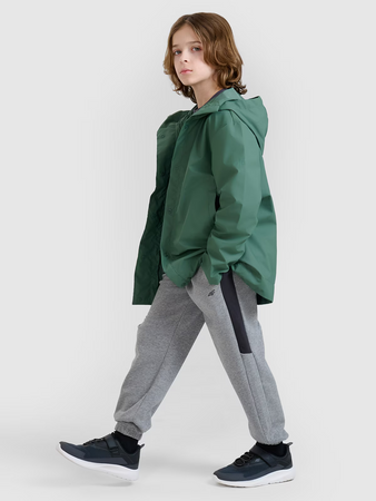 Kurtka przejściowa przeciwdeszczowa z gumową powłoką dziecięca 4F 4FJWSS25TJACU213-41S