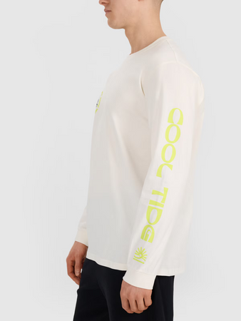 Longsleeve regular z nadrukiem męski 4F 4FWSS25TLONM392-11S