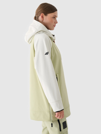 Bluza snowboardowa z softshellu membrana 5000 damska 4F 4FWAW24TSOFF289-44S