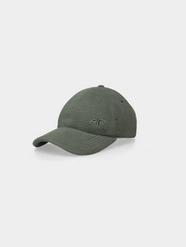 Czapka z daszkiem polarowa strapback męska 4F 4FAW22ACABM097-43S