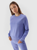Bluza dresowa nierozpinana bez kaptura damska 4F