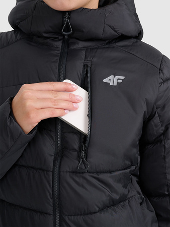 Kurtka puchowa trekkingowa z wypełnieniem Primaloft Silver damska 4FRAW25TDJAF0792-20S