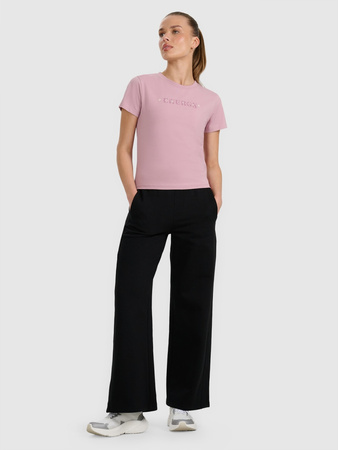 T-shir damski z nadrukiem 4F 4FRAW25TTSHF3228-56S