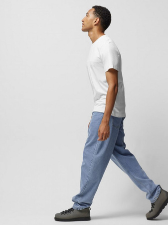 Jeansy z prostymi nogawkami męskie Outhorn OTHWSS24TJNSM010-32S