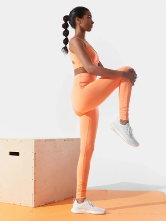 Legginsy treningowe z materiałów z recyklingu damskie x Anna Lewandowska 4F