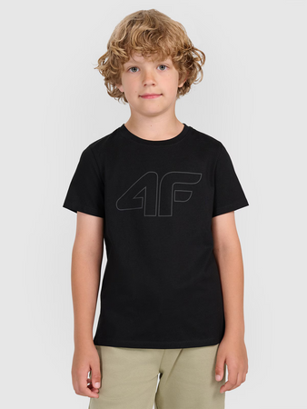 T-shirt z nadrukiem chłopięcy 4F 4FJWMM00TTSHM2331-20S