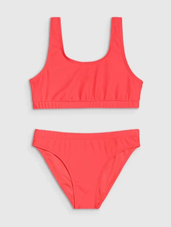 Kostium kąpielowy dwuczęściowy dziewczęcy 4F JUNIOR 4FJWMM00UBKSF027-63N